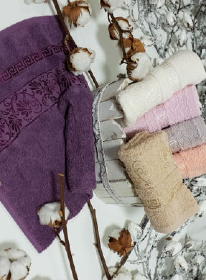 Набор кухонных полотенец Cestepe "Shek"  Vip cotton 6шт. 30х50 Tурция — изображение 3