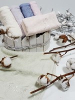 Набор кухонных полотенец Cestepe "Shek"  Vip cotton 6шт. 30х50 Tурция — изображение 2