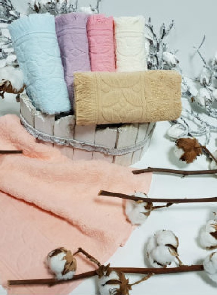 Комплект полотенец 6шт. 30х50 100% cotton / махра / кухня Турция — изображение 2