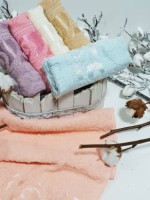 Комплект полотенец 6шт. 30х50 100% cotton / махра / кухня Турция — изображение 2
