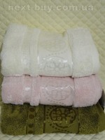 Набор полотенец для лица Cestepe Orient micro Delux Mix 3 шт. хлопок Турция — изображение 12