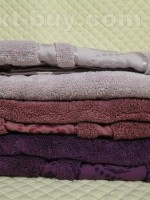Комплект полотенец сауна Cestepe 3 Pure Extra soft micro Delux 100% cotton 90х150 Турция — изображение 15