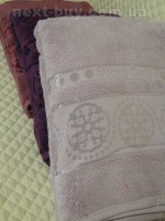 Комплект полотенец сауна Cestepe 3 Pure Extra soft micro Delux 100% cotton 90х150 Турция — изображение 12
