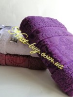 Комплект полотенец сауна Cestepe 3 Pure Extra soft micro Delux 100% cotton 90х150 Турция
