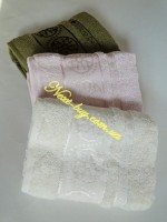 Набор полотенец для сауны 3шт. Cestepe "Pure extra soft micro delux Турция — изображение 5