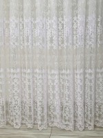 Фатин тюль "Siera" белый Турция