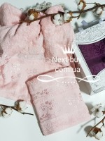 Комплект полотенец DNZ garden бамбук - лицо + баня Турция  nt-q46
