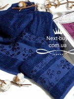 Комплект полотенец DNZ garden бамбук - лицо + баня Турция  nt-q43 — изображение 2