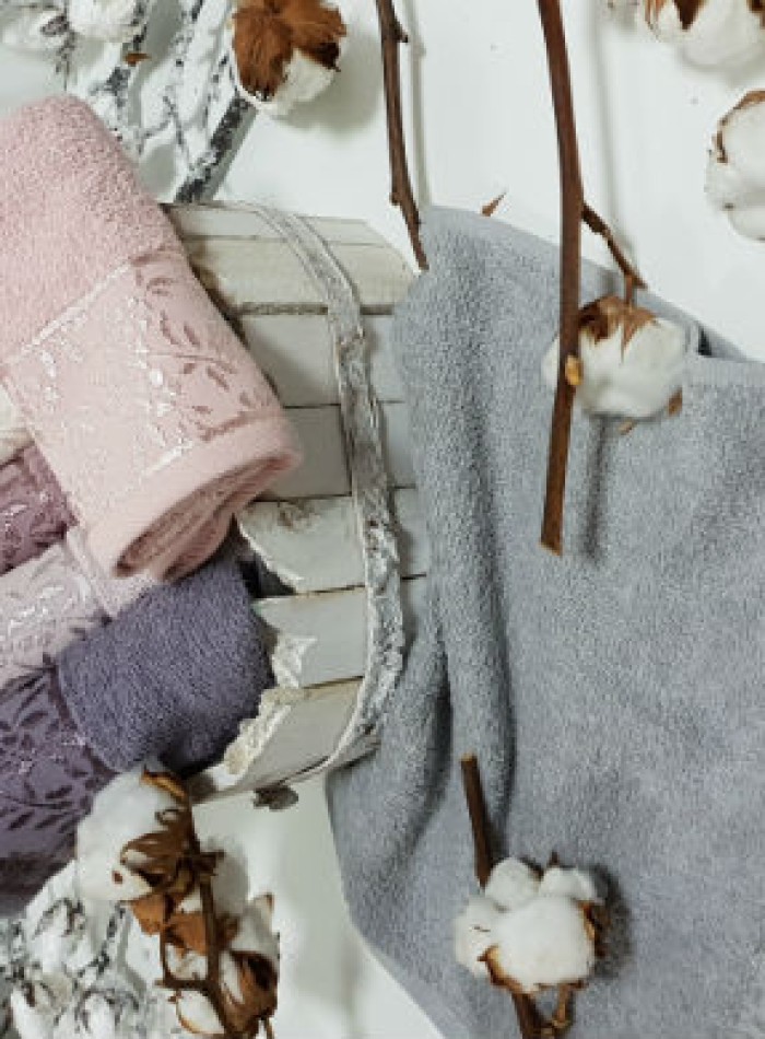 Комплект рушників Cestepe "Shek" Vip cotton - бавовна 6шт 30х50 Tуреччина - Зображення 3