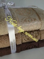 Набор банных полотенец Cestepe Orient micro Delux 70х140 cotton Турция