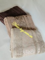 Набор банных полотенец Cestepe Orient micro Delux 70х140 cotton Турция — изображение 8