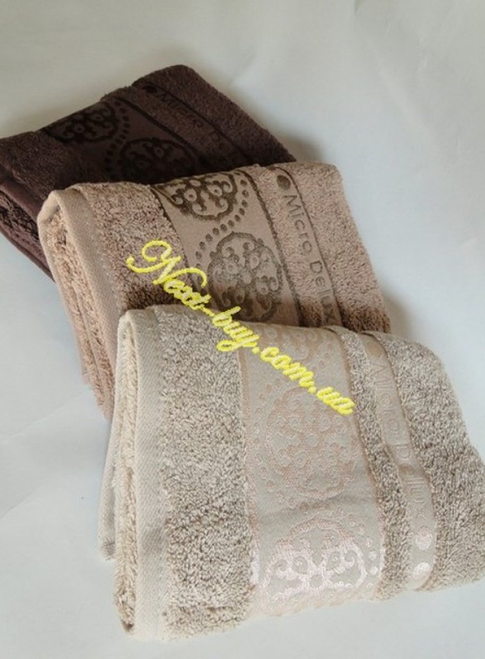 Набор банных полотенец Cestepe Orient micro Delux 70х140 cotton Турция — изображение 8
