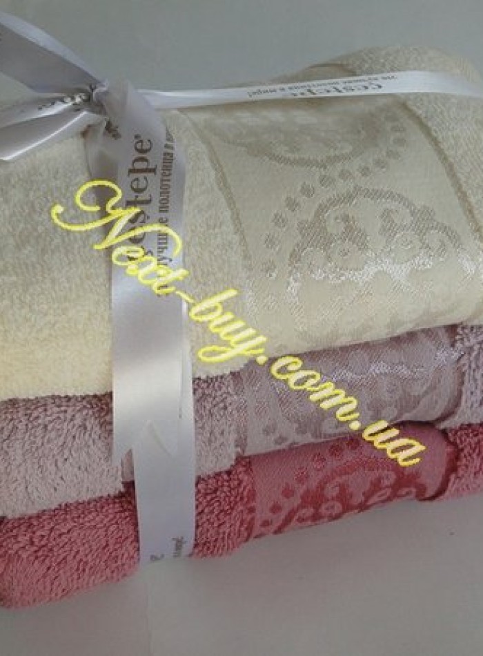 Набор банных полотенец Cestepe Orient micro Delux cotton Турция — изображение 3