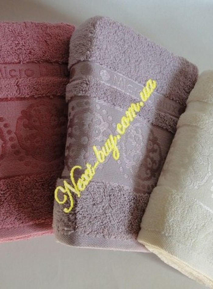 Набор банных полотенец Cestepe Orient micro Delux cotton Турция — изображение 7