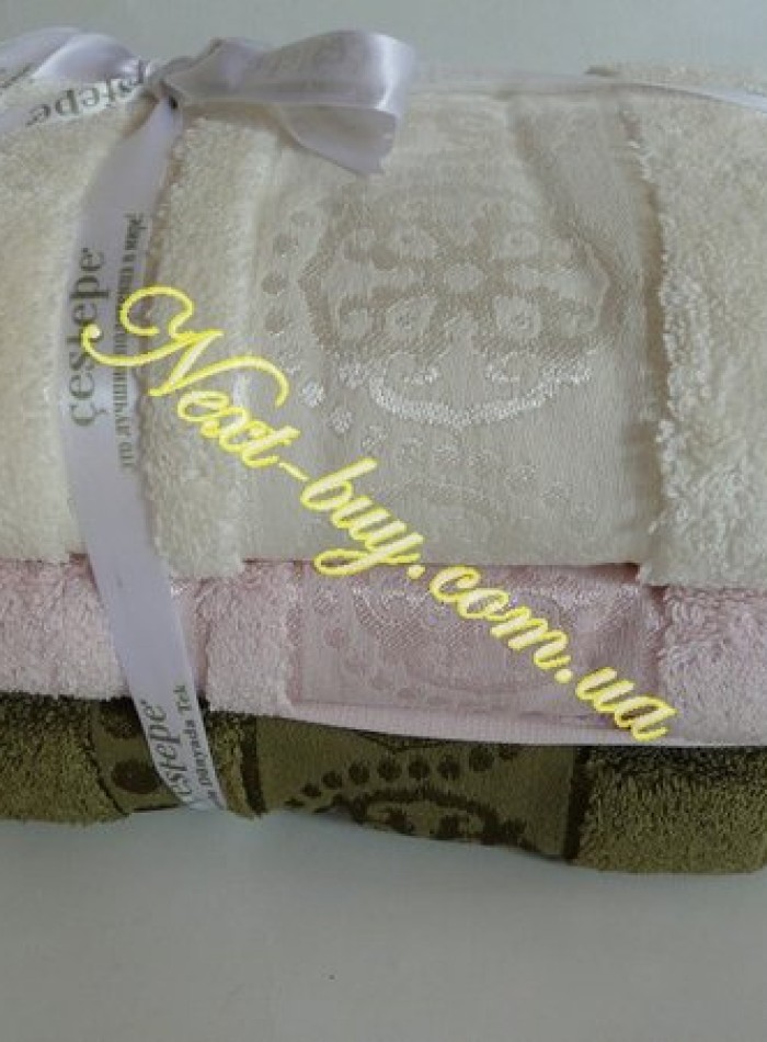 Банные полотенца Cestepe Orient micro Delux 70х140 cotton Турция — изображение 5