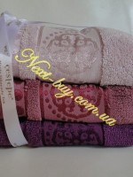 Махровые полотенца Cestepe Orient micro Delux 70х140 cotton Турция
