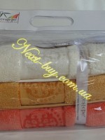 Набор махровых полотенец для бани Cestepe Orient micro Delux cotton Турция — изображение 8