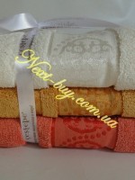 Набор махровых полотенец для бани Cestepe Orient micro Delux cotton Турция