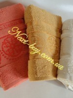 Набор махровых полотенец для бани Cestepe Orient micro Delux cotton Турция — изображение 4
