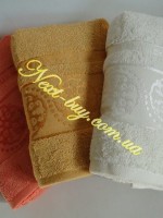 Набор махровых полотенец для бани Cestepe Orient micro Delux cotton Турция — изображение 3