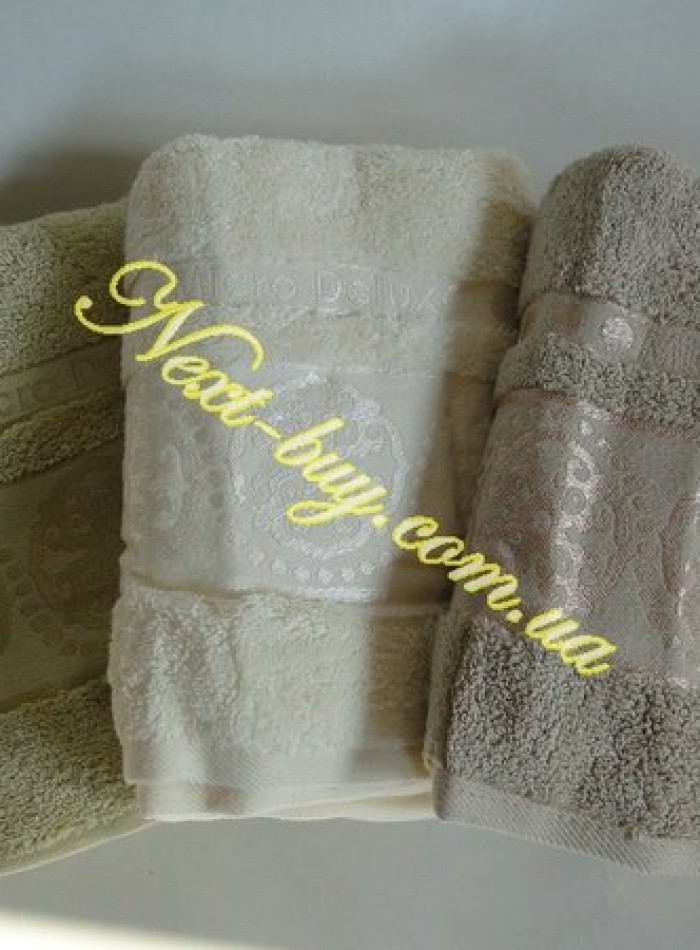 Набор махровых полотенец для бани Cestepe Orient micro Delux cotton Турция — изображение 5