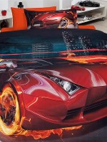 First choice FEVER постельное белье сатин 3D полуторный 160х220