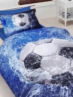 First choice FOOTBALL постільна білизна сатин 3D полуторна 160х220