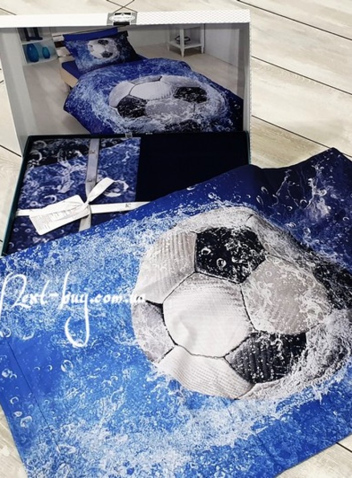 First choice FOOTBALL постільна білизна сатин 3D полуторна 160х220 - Зображення 2