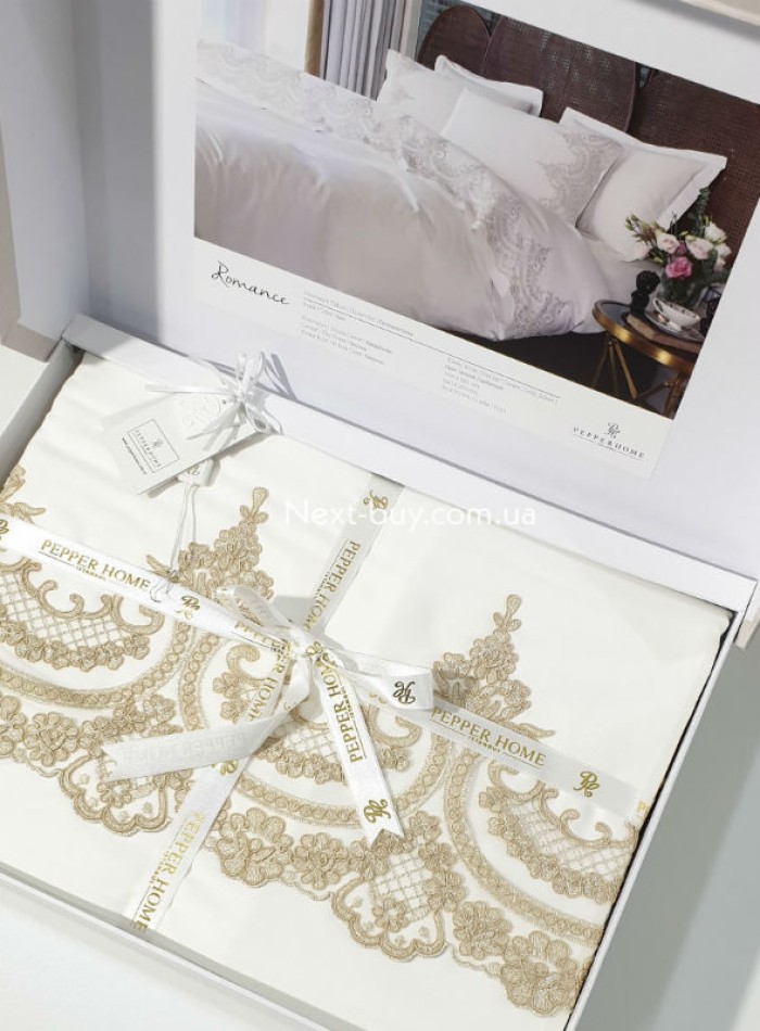 Pepper Home элитное постельное белье Romance Gold Турция — изображение 5