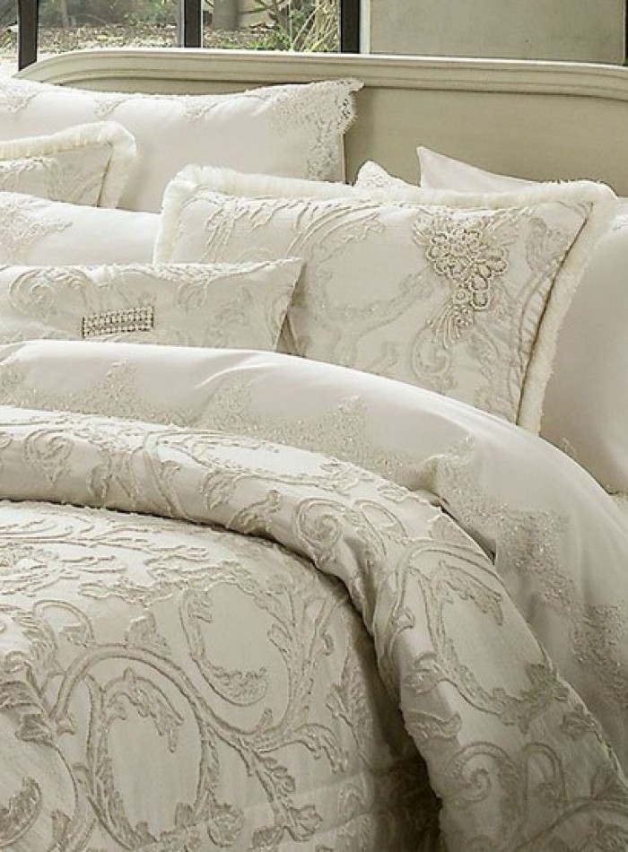Pepper Home элитное покрывало Venice Cream Турция — изображение 2