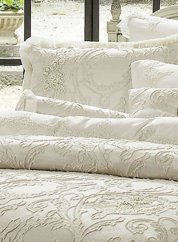 Pepper Home элитное покрывало Venice Cream Турция — изображение 3