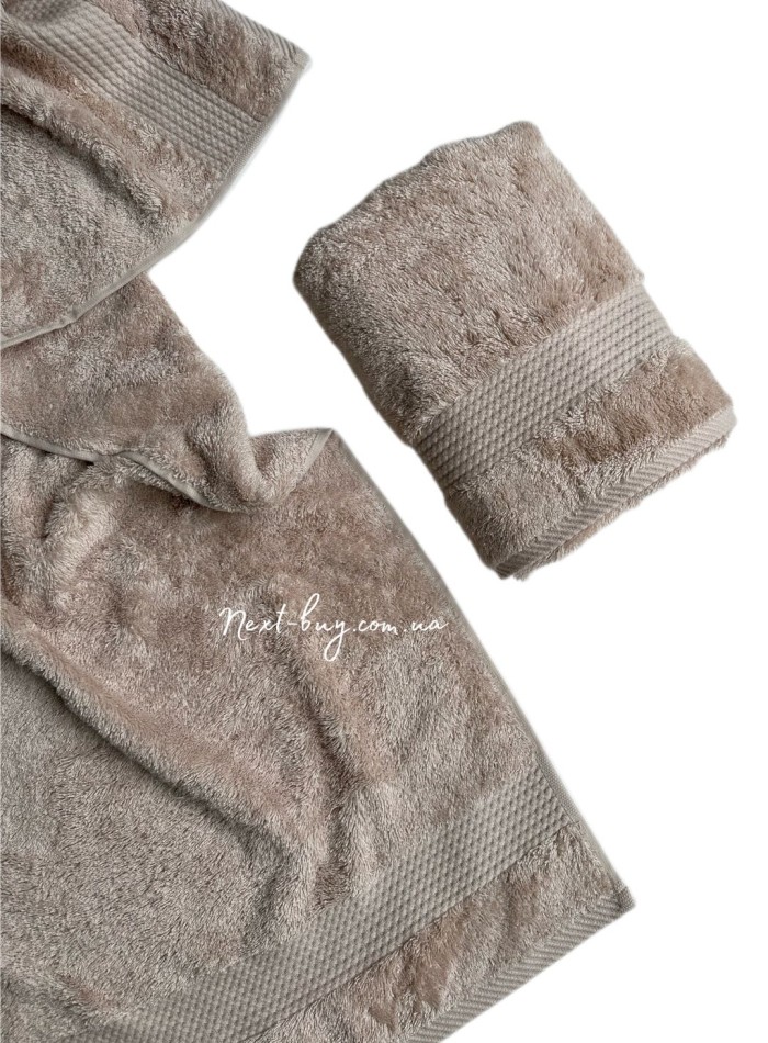 Бамбуковий рушник Maison D'or Amadeus 50х100см Linen - Зображення 2