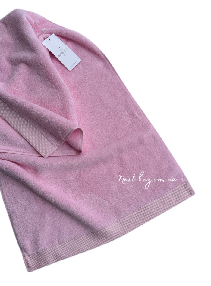 Махровий рушник Maison D'or Artemis 85х150см pink - Зображення 2