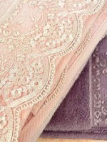 Бамбуковий рушник з гіпюром Maison D'or Julia Bambu 85х150см - Зображення 2