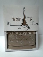 Махровое полотенце Maison D'or Dalyy 50х100см в коробке коричневый