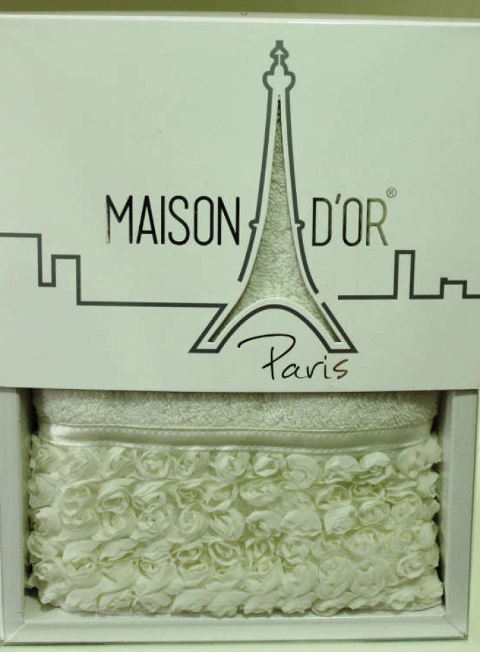 Махровий рушник Maison D'or Rosa 50х100см в коробці - Зображення 2