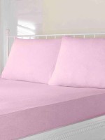 Простынь махровая на резинке 180х200+28см Maison D'or  Terry Fitted sheet green с наволочками — изображение 4