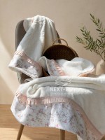 Набор бамбуковых полотенец Maison D'or Roses Ecru Rose 3шт — изображение 3