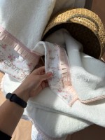 Набор бамбуковых полотенец Maison D'or Roses Ecru Rose 3шт — изображение 2