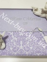 Постільна білизна Maison D'or Rose Marine Lilac 160x220смх2шт сатин із стразами - Зображення 2