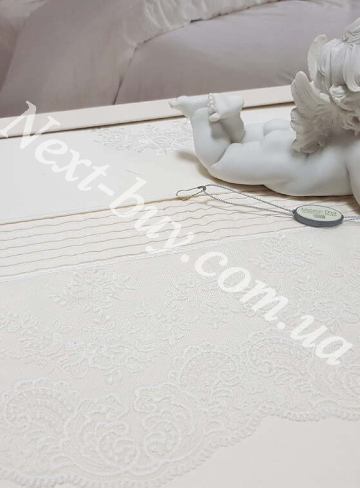 Постільна білизна Maison D'or Helena Erku 200x220см сатин з мереживом - Зображення 4