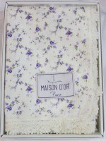 Maison D'or Roses покрывало вафельное с кружевом 220x240см — изображение 7
