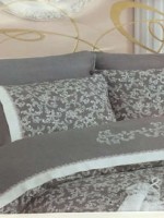 Постільна білизна Maison D'or Brigitte 200x220см сатин з вишивкою