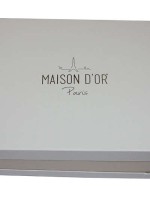 Постільна білизна Maison D'or Rose Marine Ecru 160x200см сатин із стразами - Зображення 2