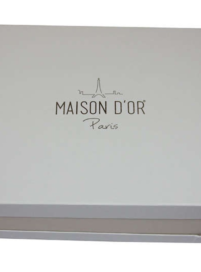 Постільна білизна Maison D'or Rose Marine Ecru 160x200см сатин із стразами - Зображення 2