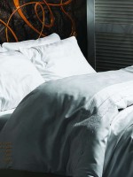 Постільна білизна Maison D'or Bonne Nuit 200x220см сатин делюкс з мереживом