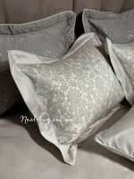 Постільна білизна Maison D'or Rose Marine Bej 160x220см сатин із стразами - Зображення 3