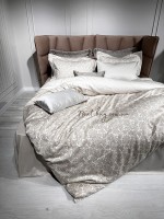 Постельное белье Maison D'or Rose Marine Bej 160x220смх2шт сатин со стразами — изображение 2