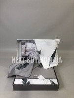 Постільна білизна Maison D'or Plumes Grey 160x200см сатін з вишивкою - Зображення 5