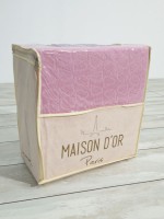 Постельное белье махровое Maison D'or Jaquard Stretcu Terry Set Rose 200x220см — изображение 3